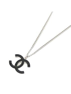 Chanel Vintage Necklace Silver